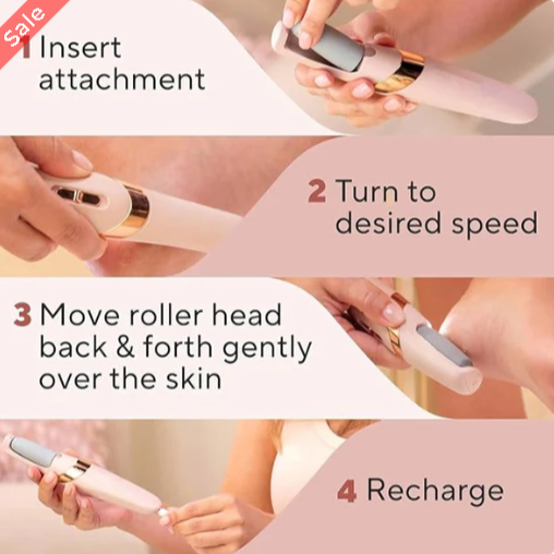 SmoothStep™ No more dryness, no more cracks